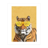 Hip Hop Tiger Yellow Shades (Print Only) thumbnail