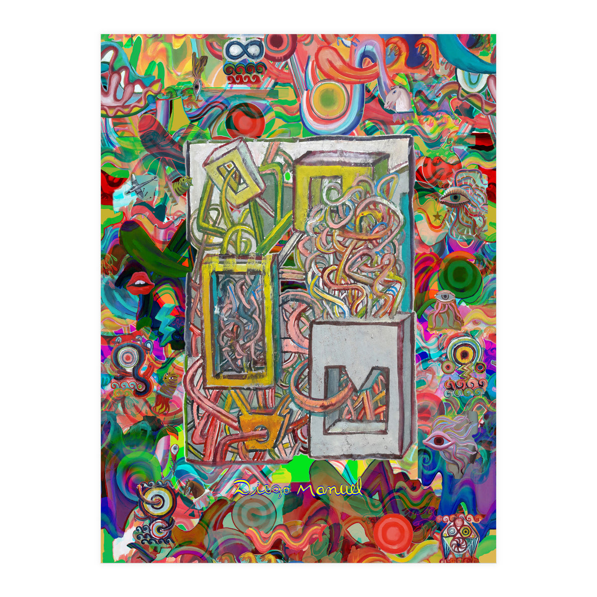 Graffitis 2021 Tapiz 12 (Print Only)