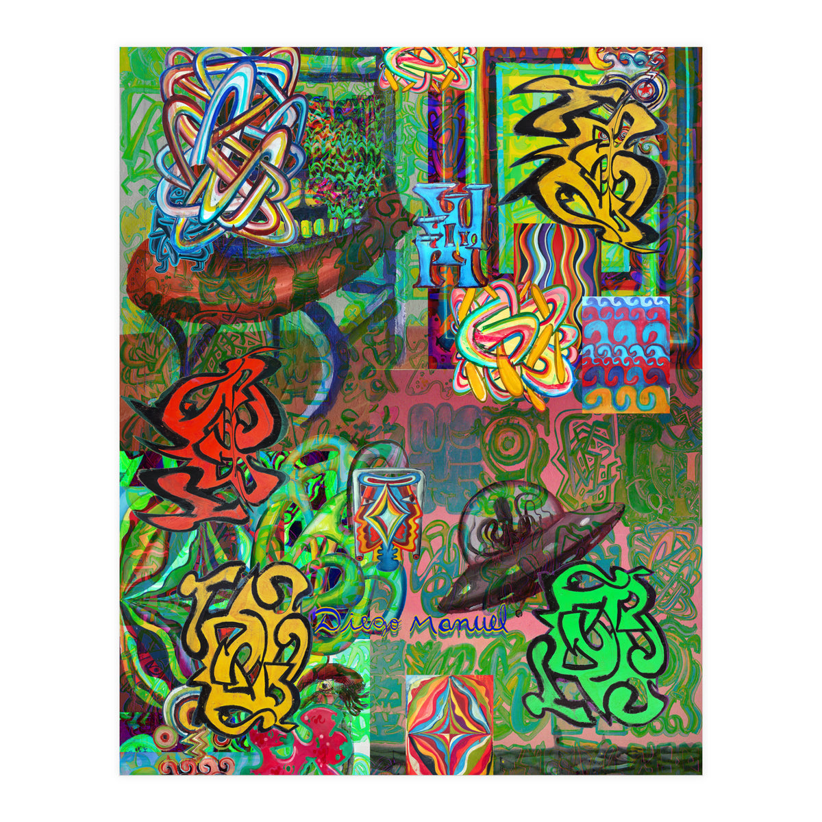 Graffiti Digital 2022 499 (Print Only)