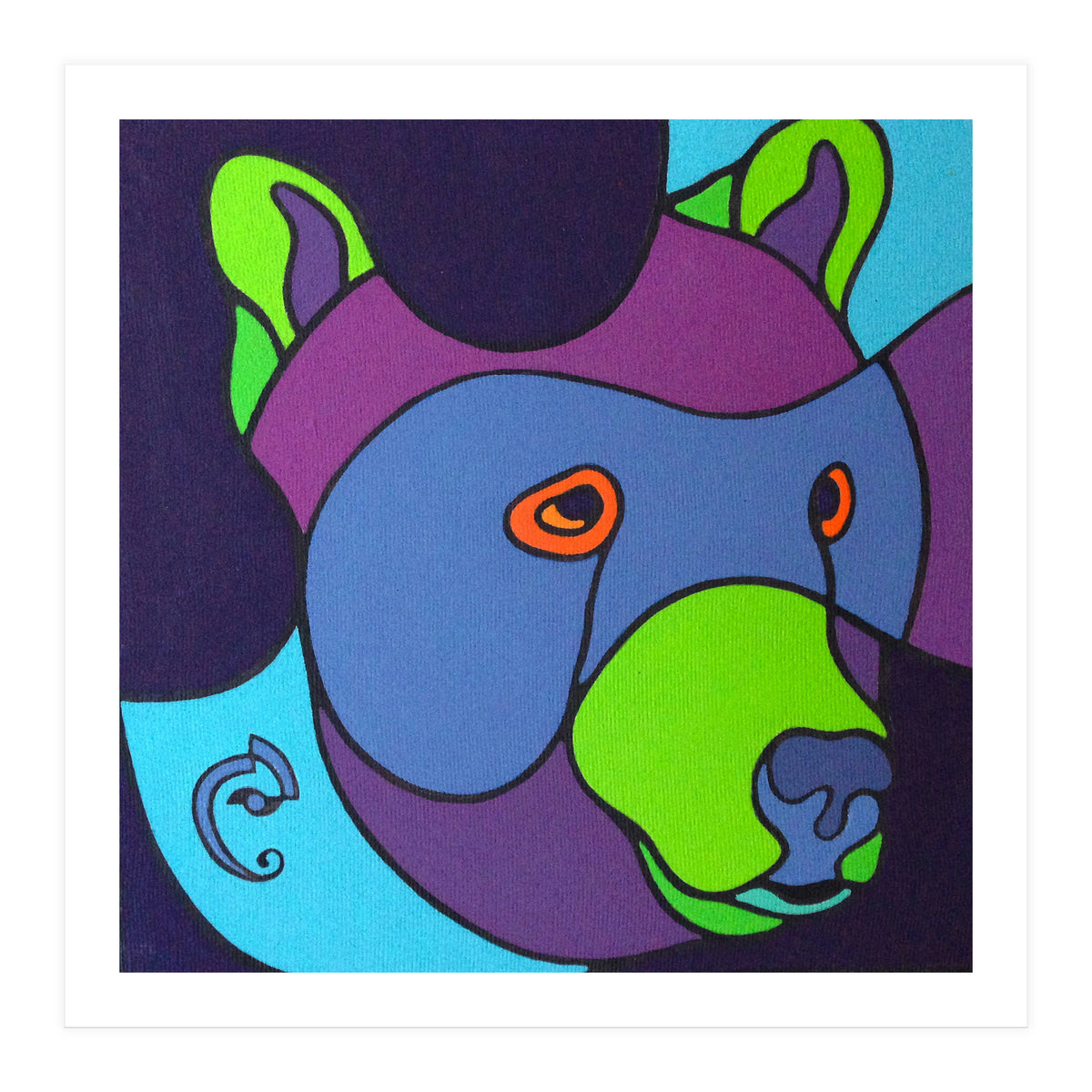 Bear by Chameleon Amour (Print Only)