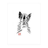 Yawning Cat  (Print Only) thumbnail