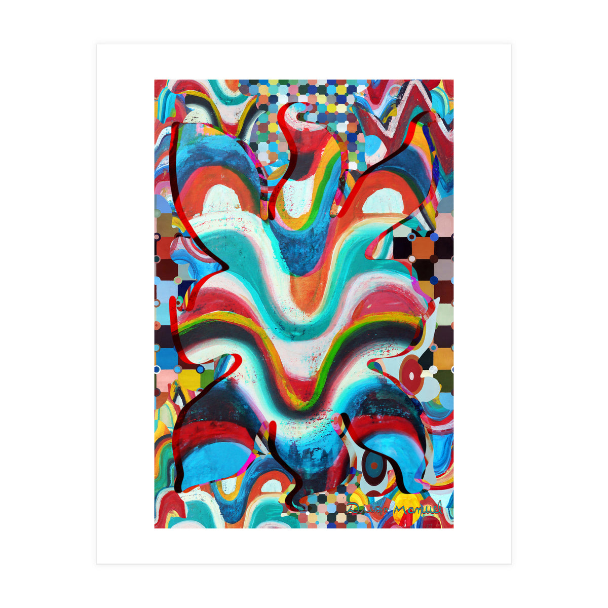 Pop Abstract 2023 Tapiz 83 (Print Only)