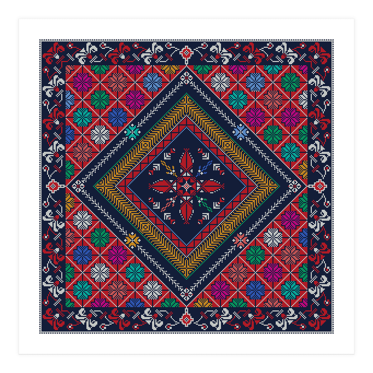 Tatreez 8 (Print Only)