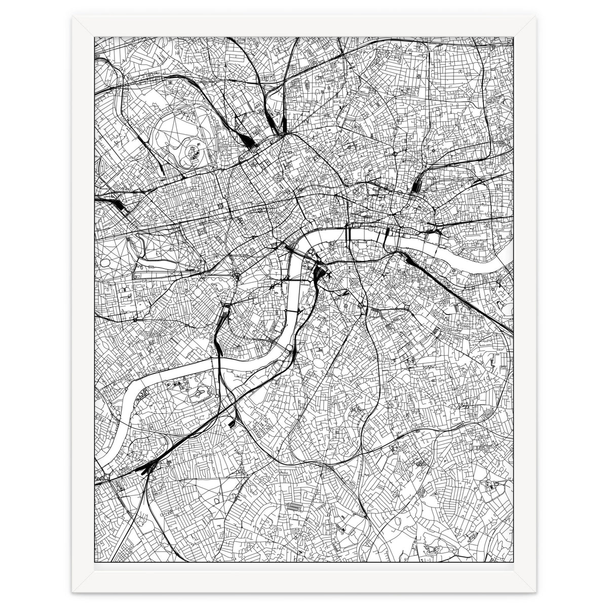 London White Map