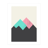 Pastel Mountains I (Print Only) thumbnail