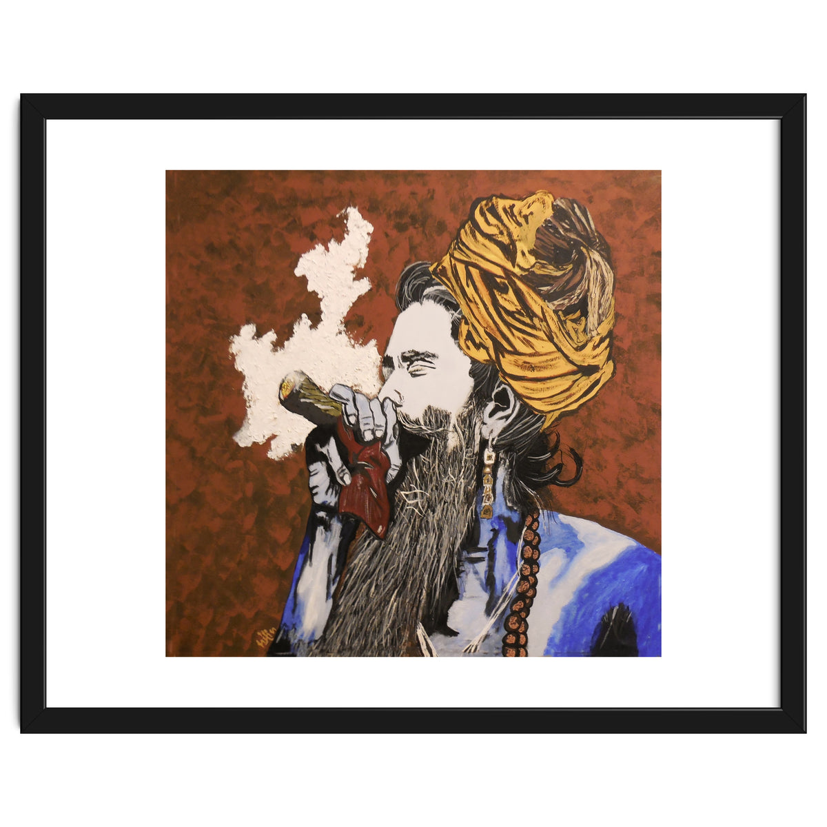 Aghori - Acrylic On Canvas