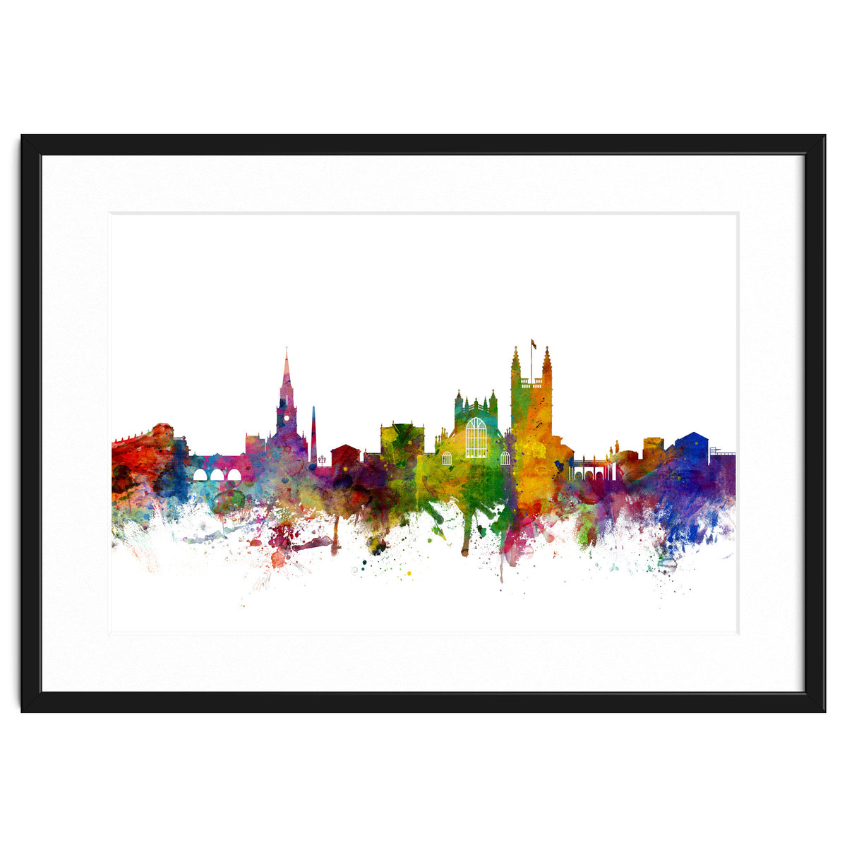 Bath England Skyline Cityscape