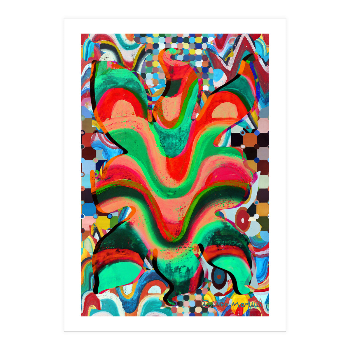 Pop Abstract 2023 Tapiz 84 (Print Only)