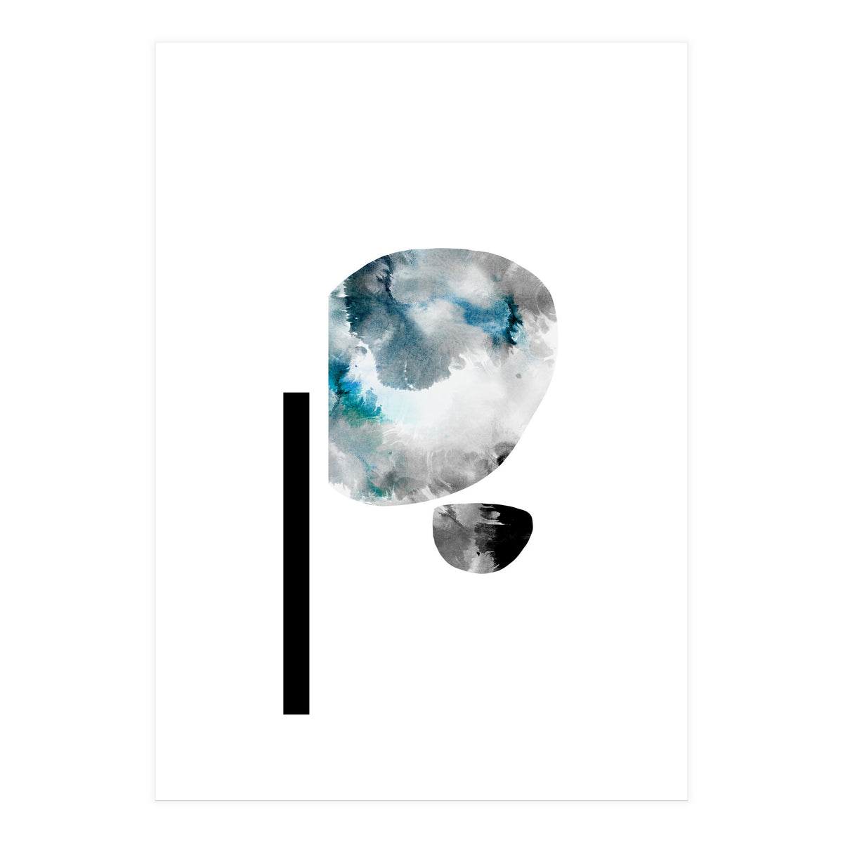 Abstract stone B (Print Only)