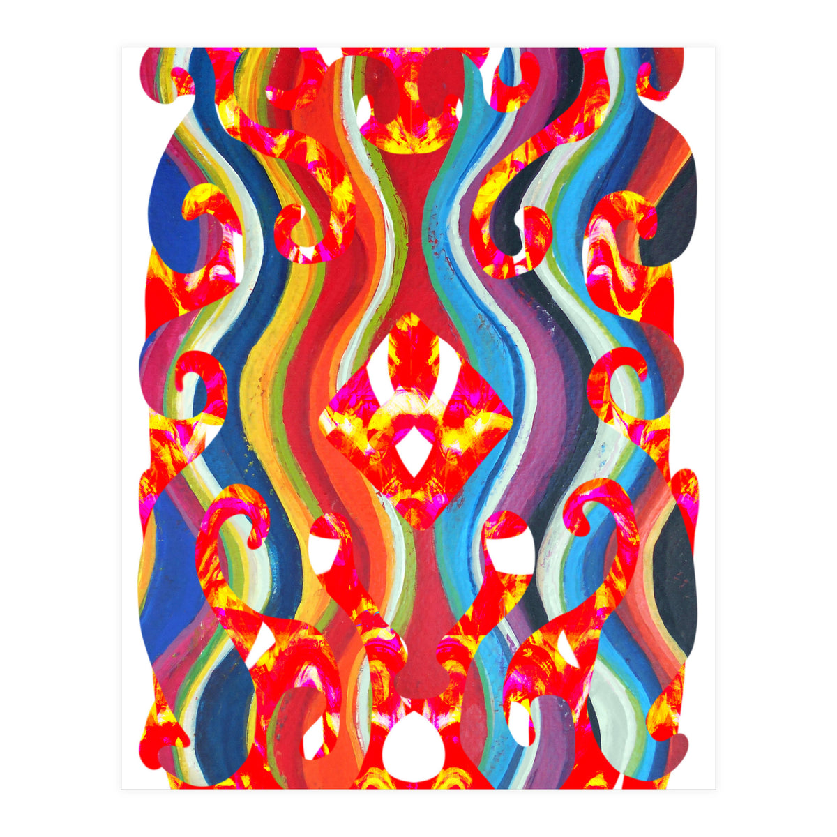 Pop Abstract Asimetrico 31 Copia (Print Only)