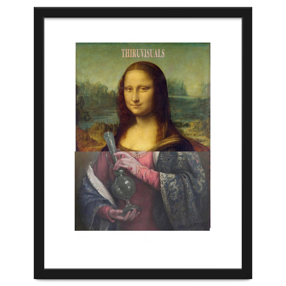 Mona Lisa with the Bong