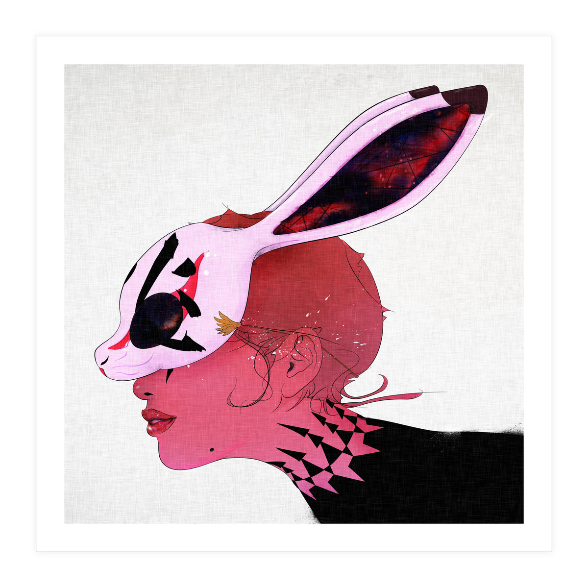 Rabbit Mask (Print Only)