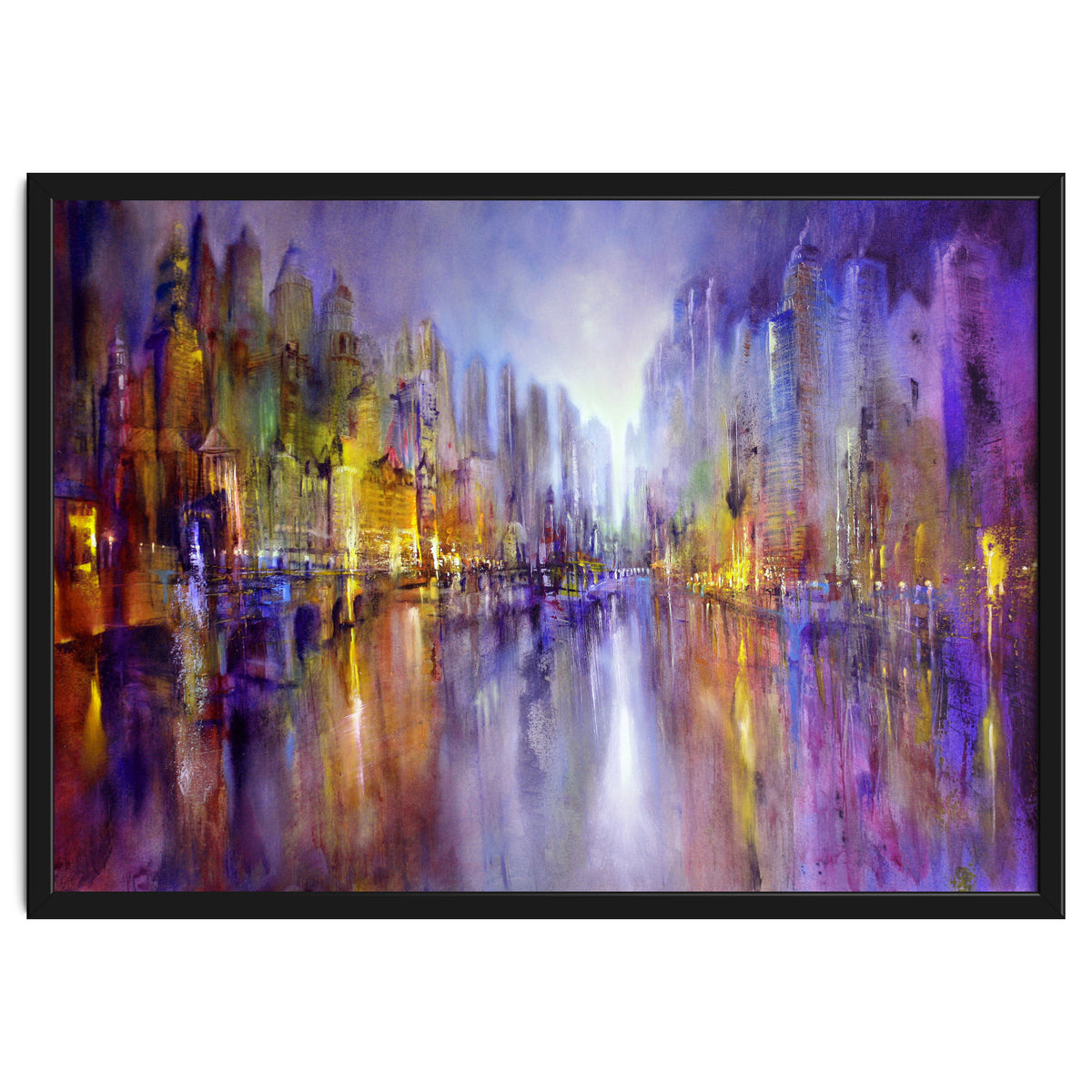 Stadt Am Fluss - city on the riverside