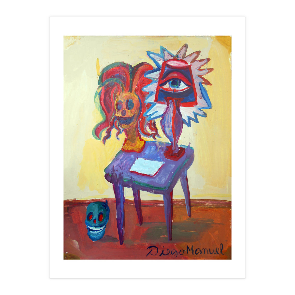 Mesa Con Calavera 4 (Print Only)