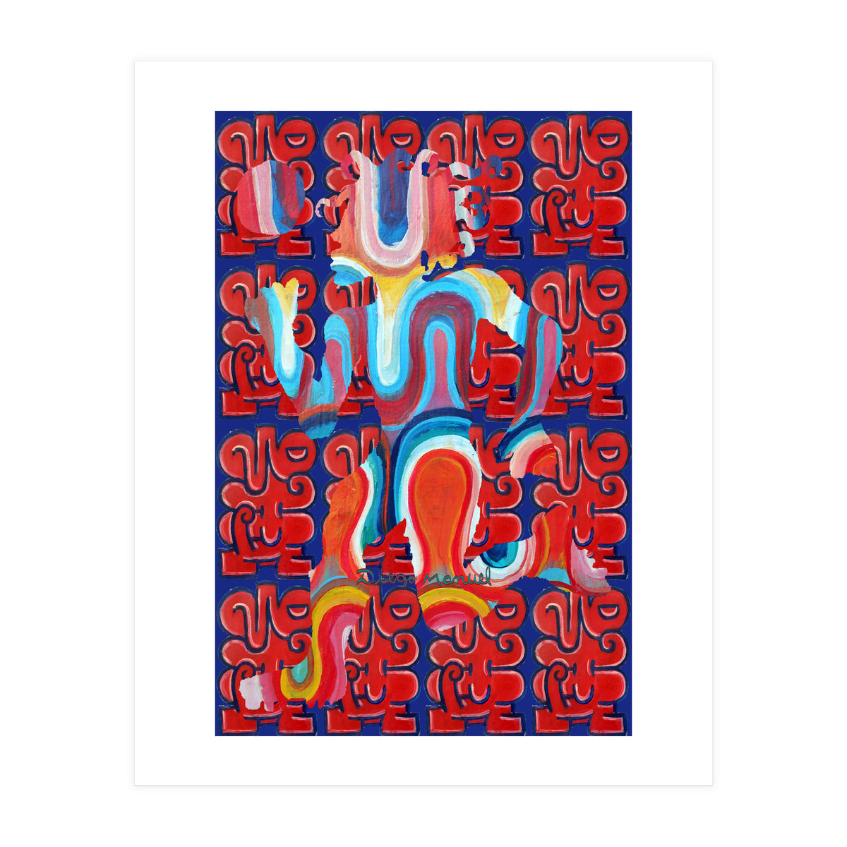 Jugador Nuevo 8 (Print Only)