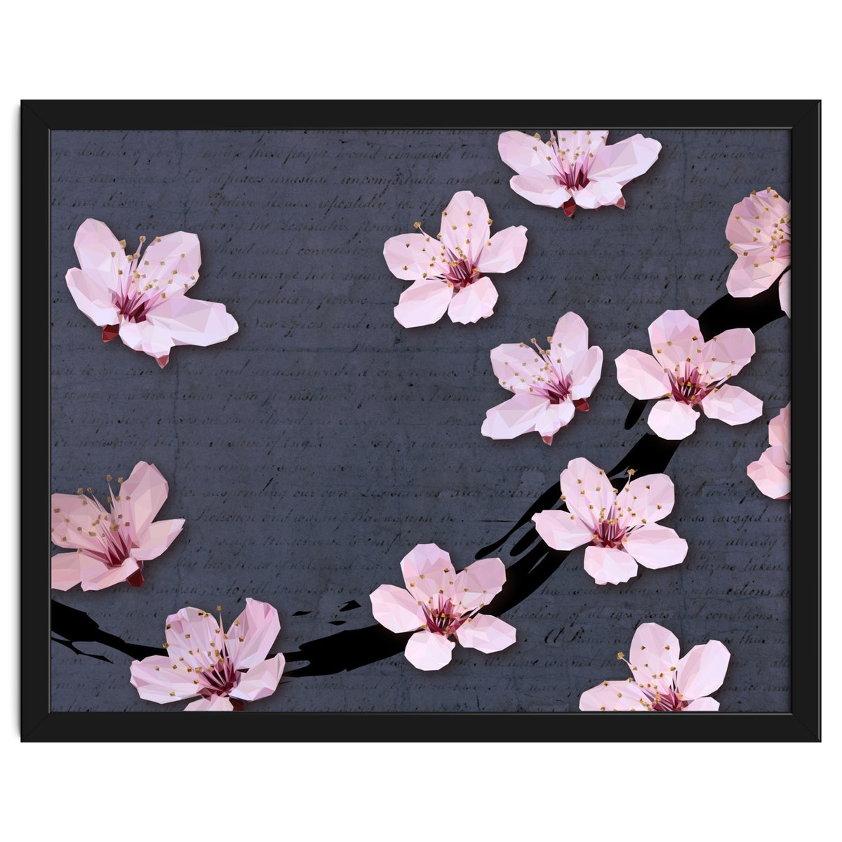 Triangulated Cherry Blossoms