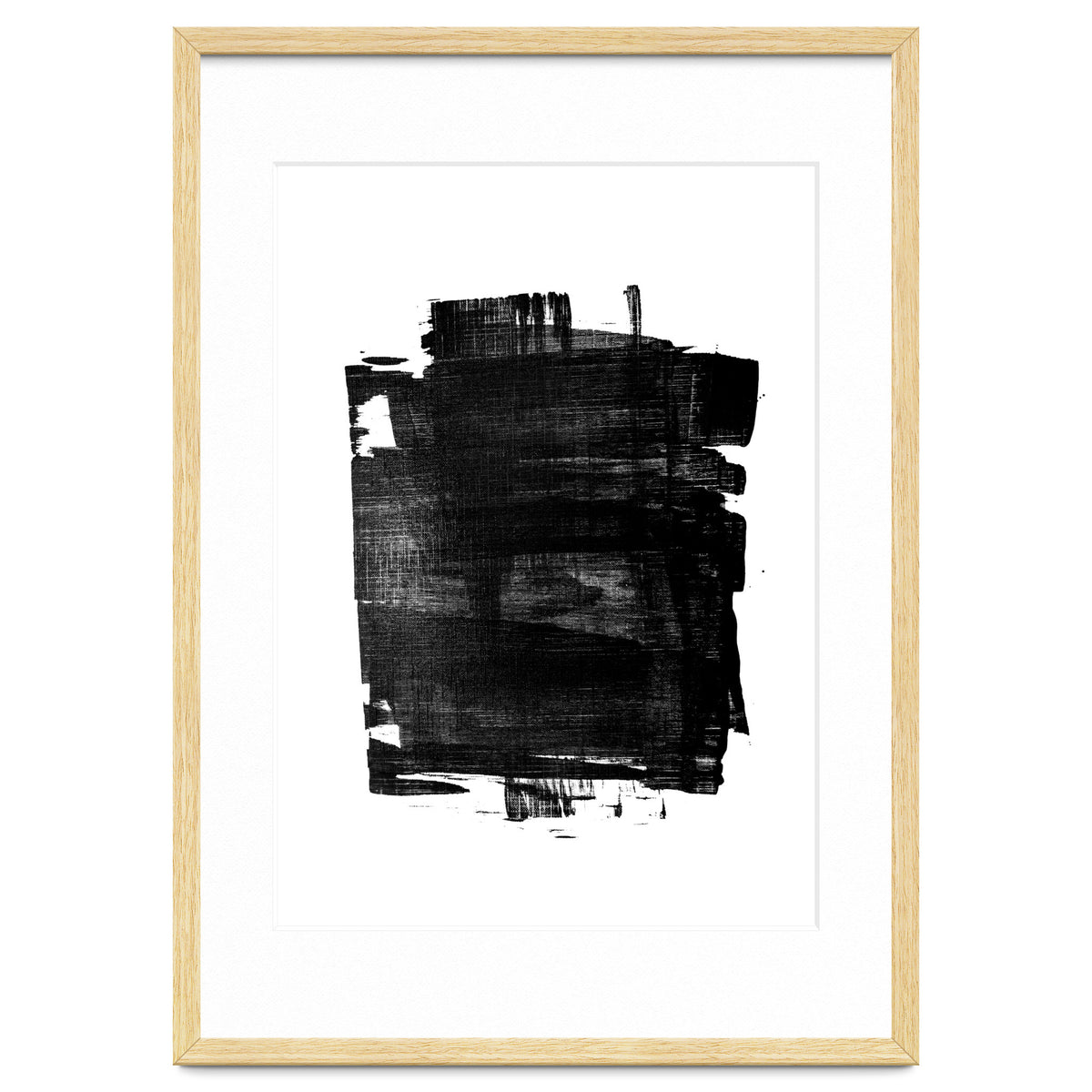 Minimalist Textured Brushstroke Art #1