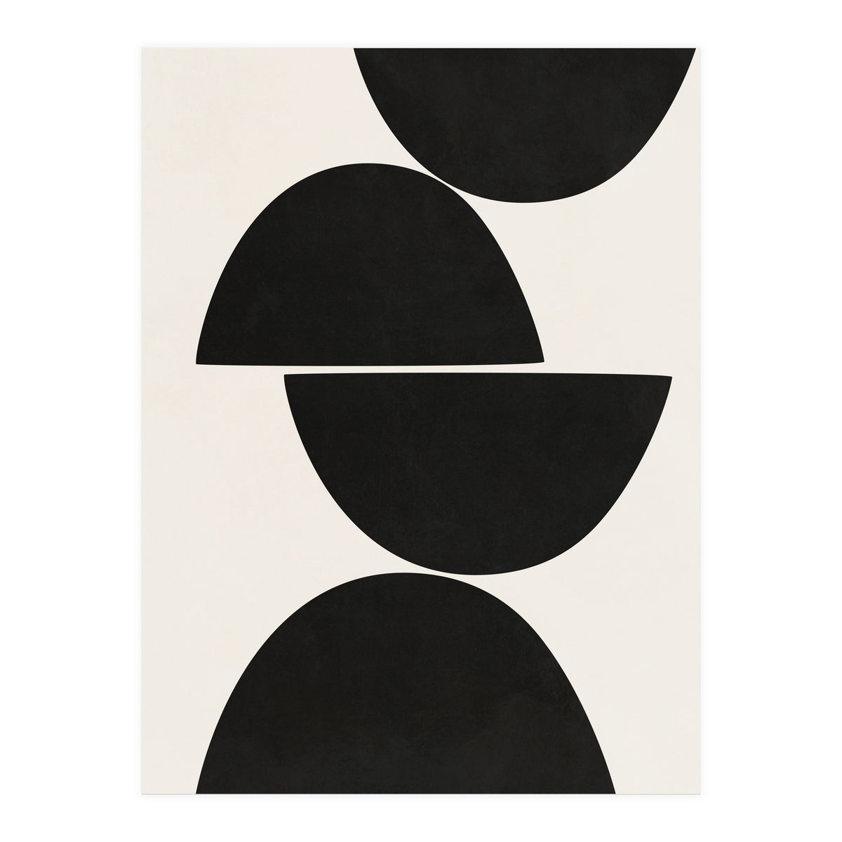 ABSTRACT AND GEOMETRIC SHAPES 04BW (Print Only)