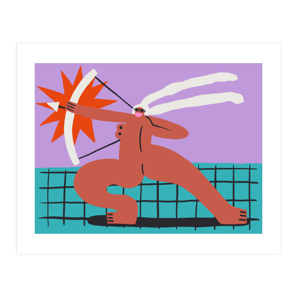 Thrill Hunter Ka Pow Sagittarius (Print Only)