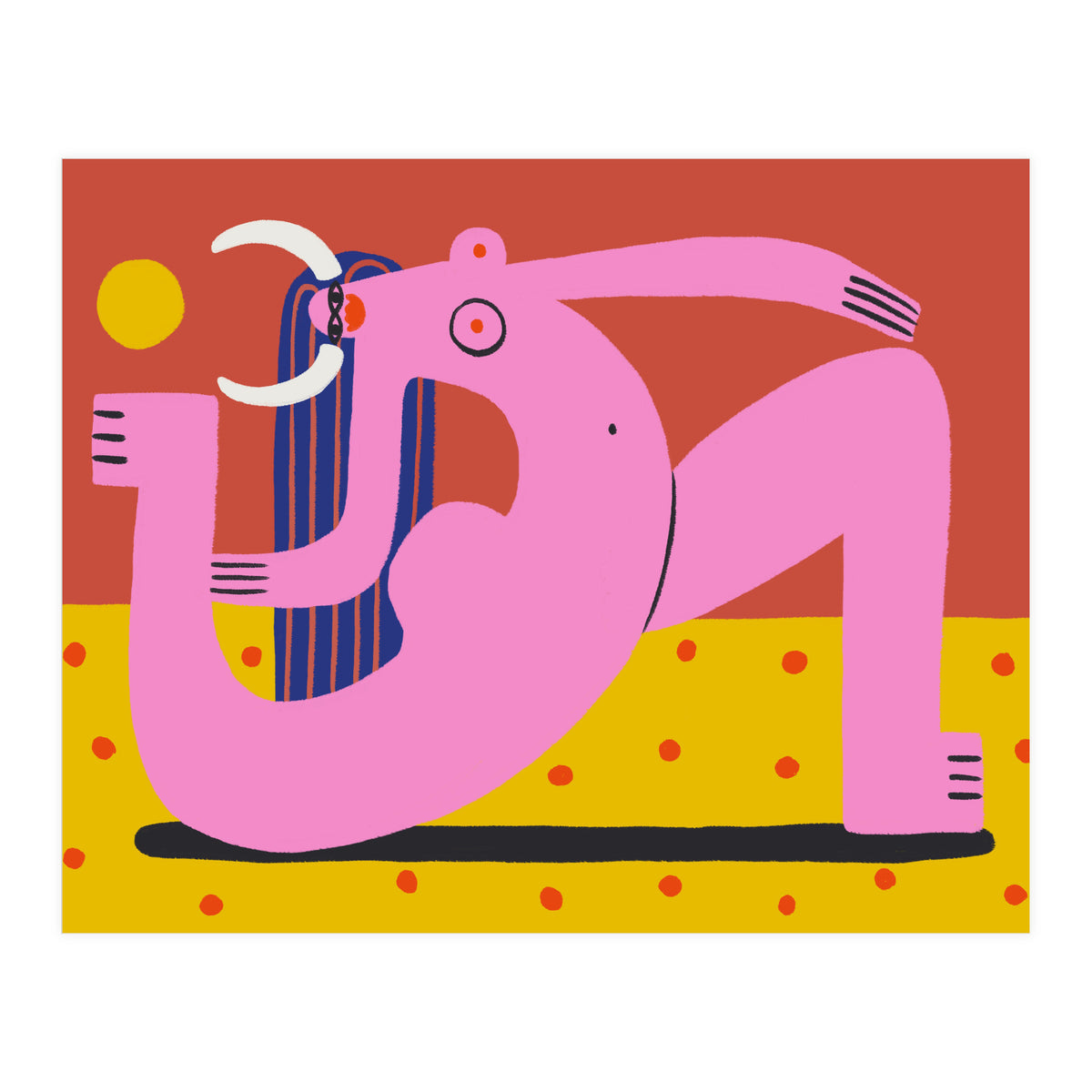 Work Hard Self Care Hard Taurus (Print Only)