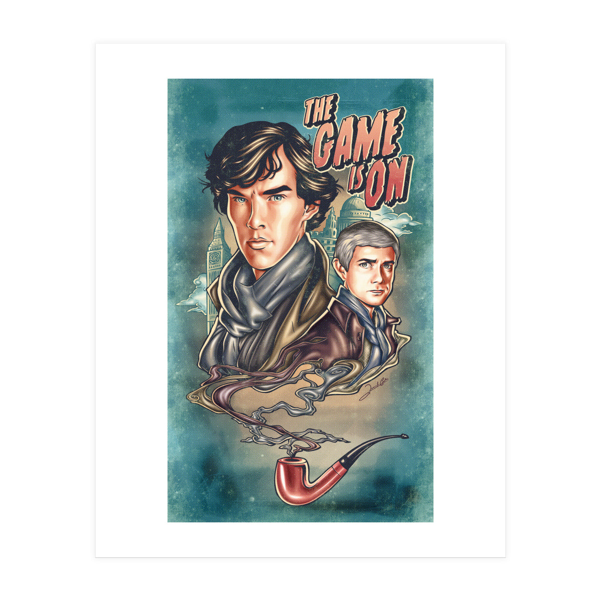 The Game Is On (Print Only)