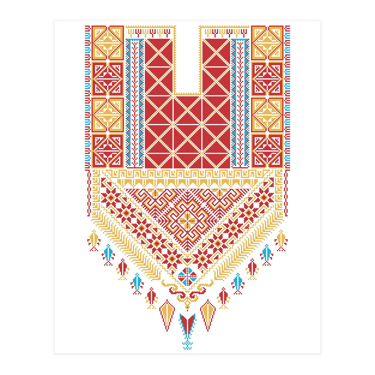 Tatreez Ornament 3 (Print Only)