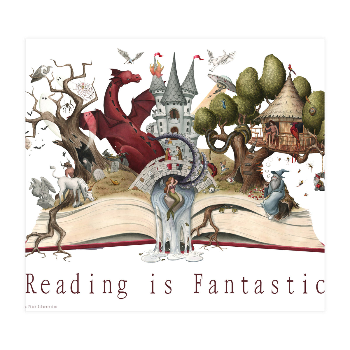 Reading Is Fantastic (Print Only)
