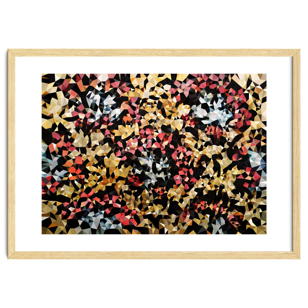 Floral Gold Geometric