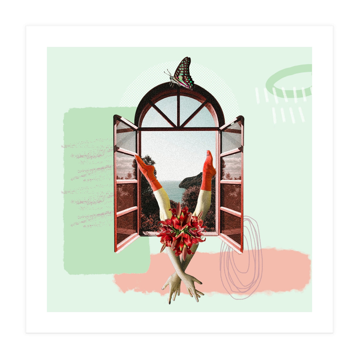 Window dive (Print Only)