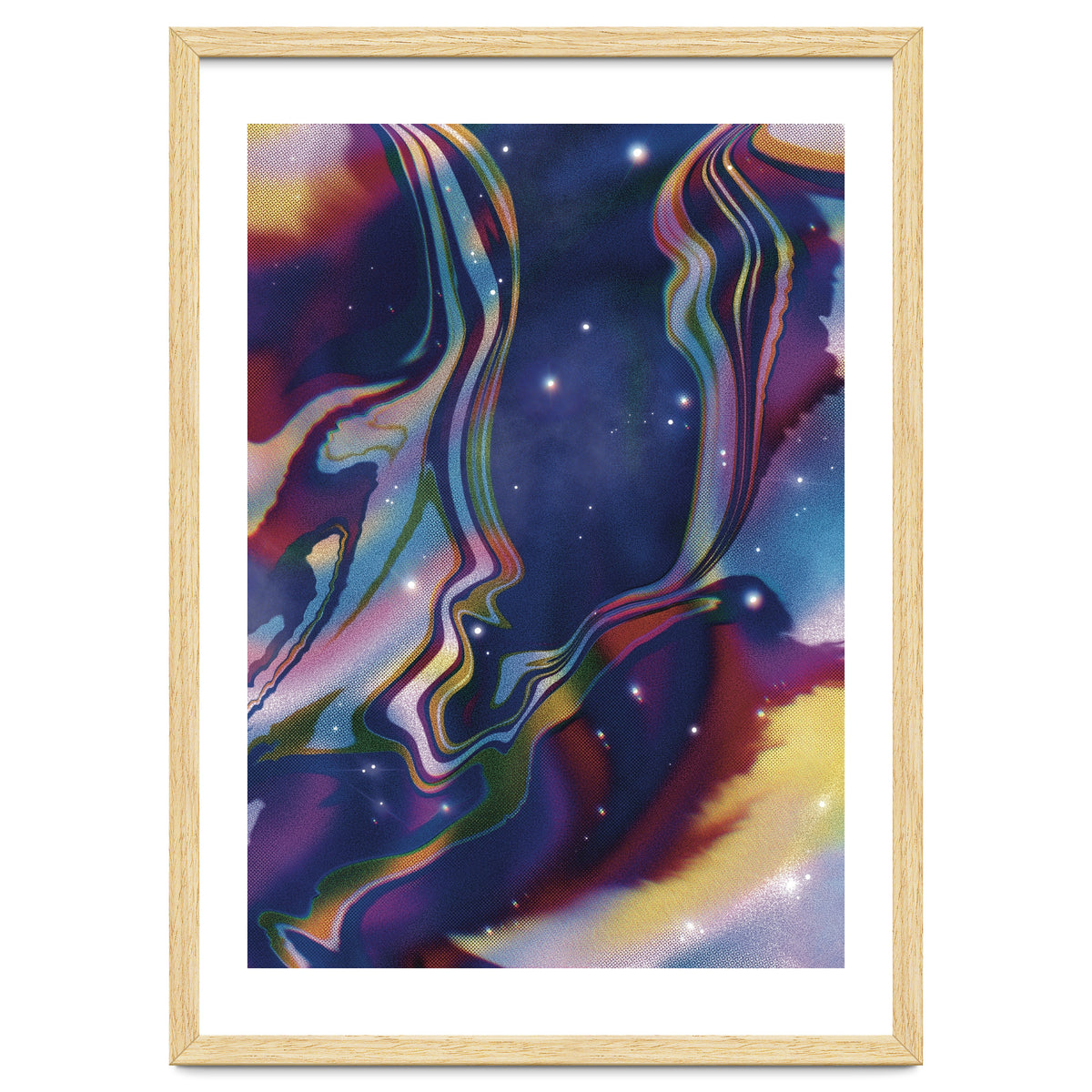 Abstract Space Star Sky Nebula