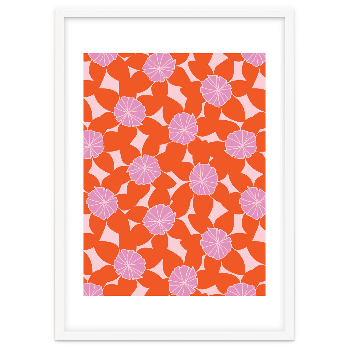 Purple Flower Pattern