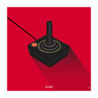 Joystick Videogames Atari (Print Only)