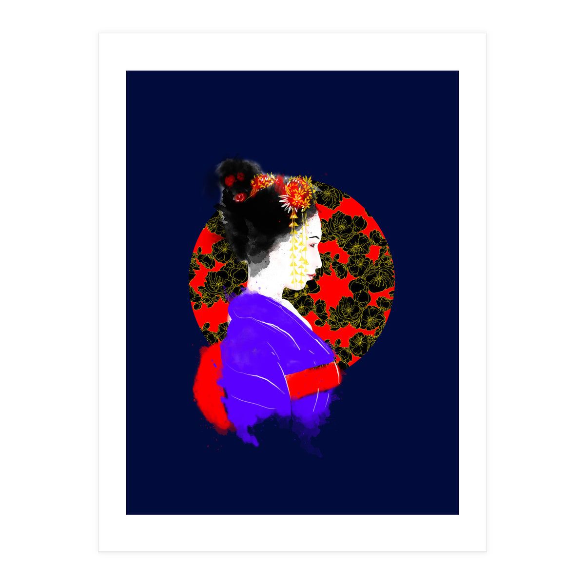 inked Geisha (Print Only)