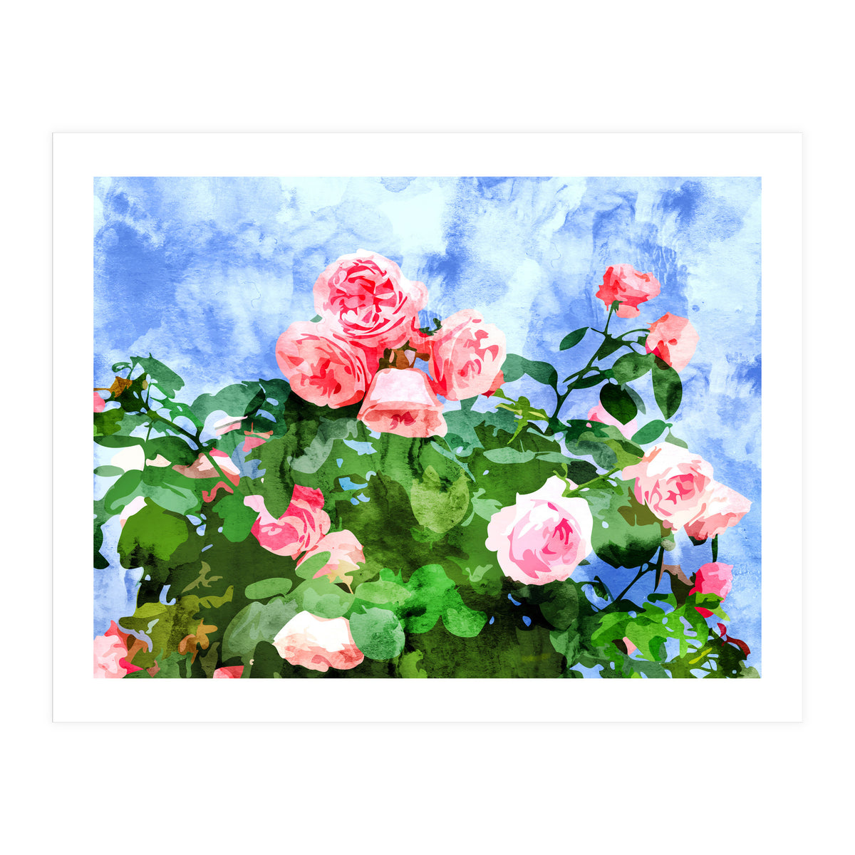 Love Planted A Rose & The Whole World Turned Sweet (Print Only)