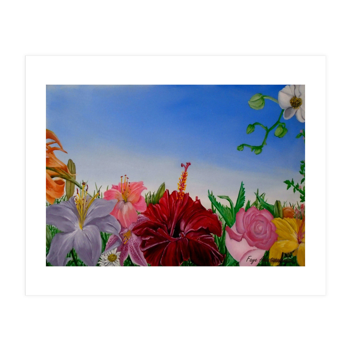 Floral Symphony (Print Only)