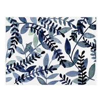 Simple indigo branches (Print Only)