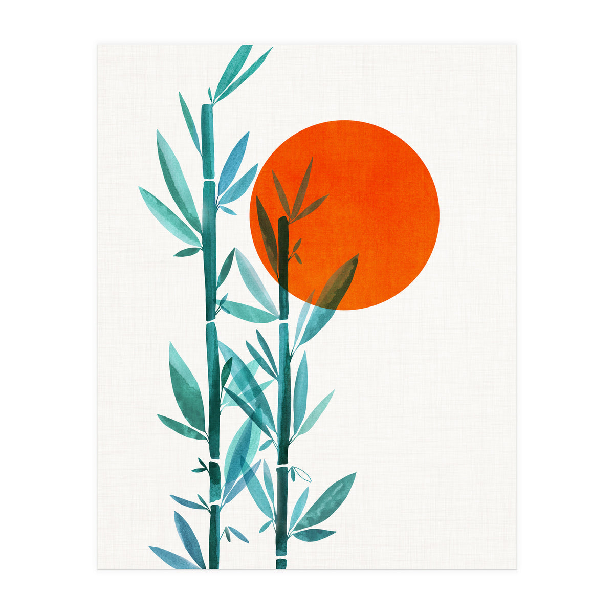 Bamboo Sunset (Print Only)