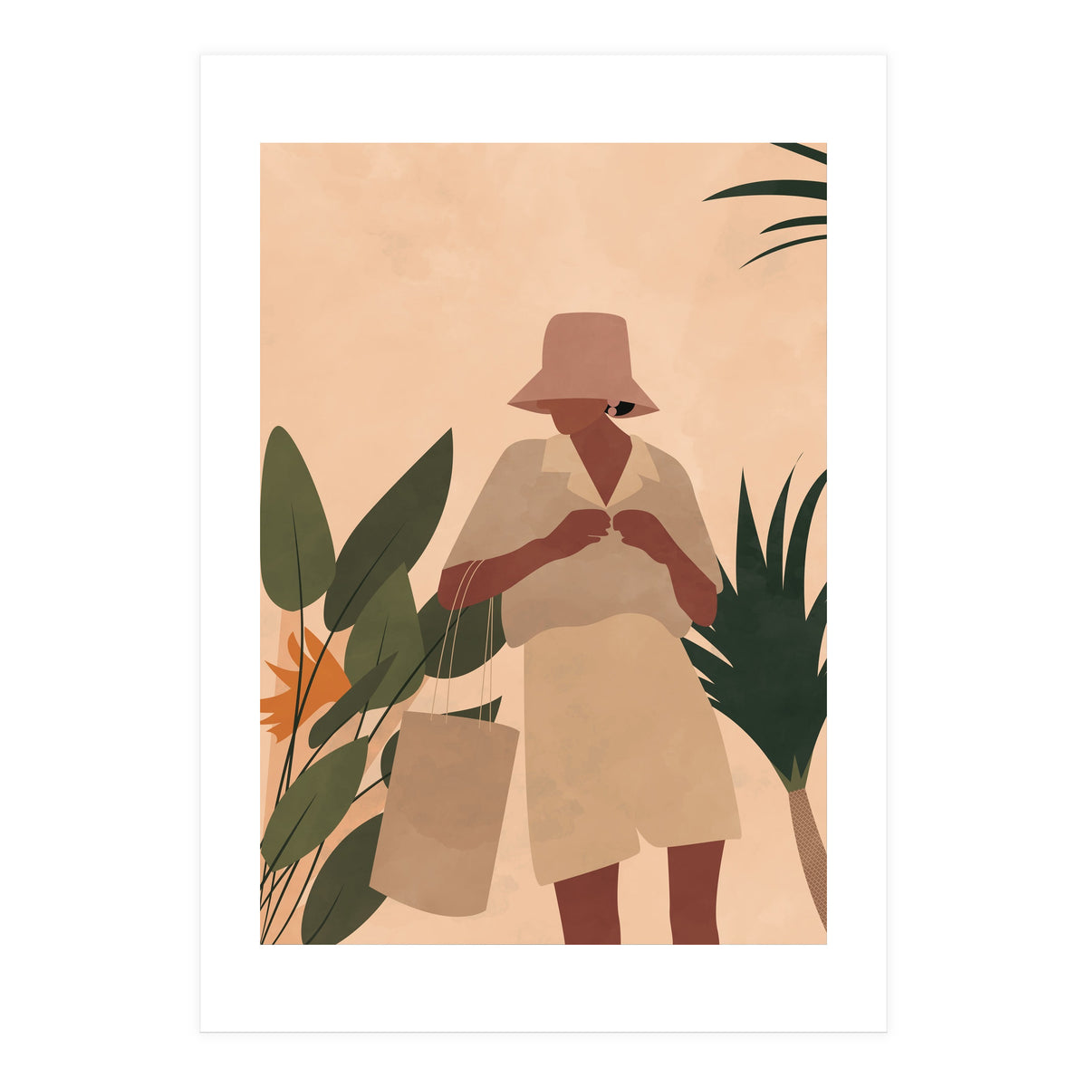 Tropical Woman (Print Only)