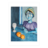 Blue Coffee Time (Print Only) thumbnail