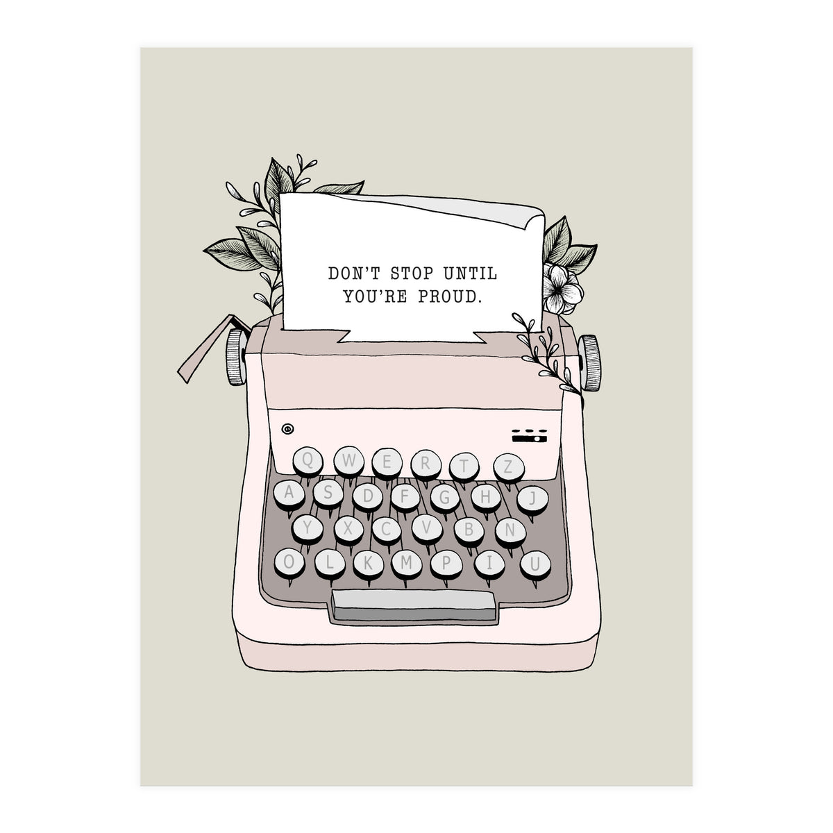 Don't Stop (Print Only)