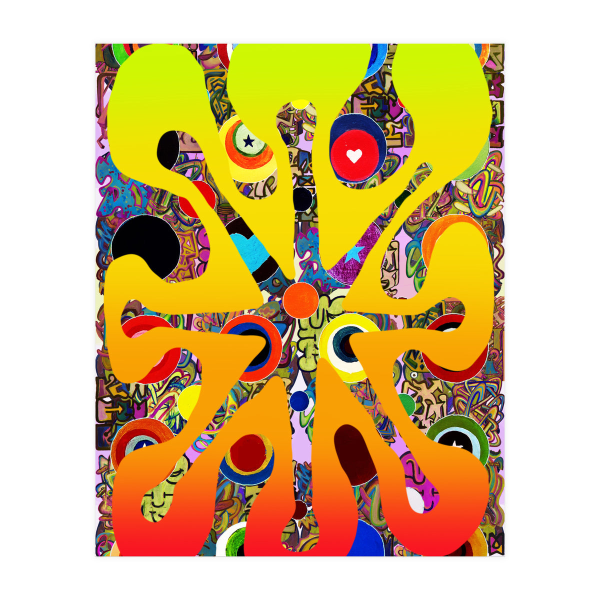 Fuego Y Graffiti 86 (Print Only)