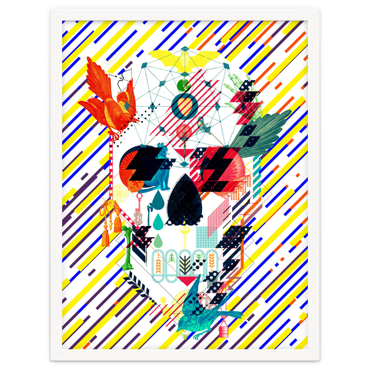 Abstract Skull
