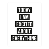 Excited About Everything (Print Only) thumbnail