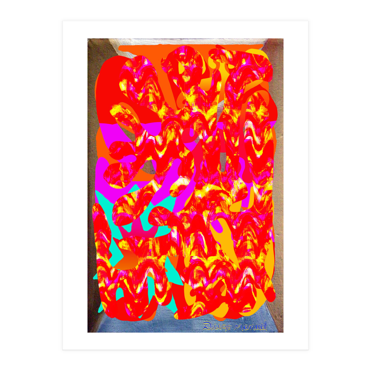 Pop Abstract 2023 Nuevo 1 (Print Only)