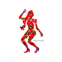 Dance Girl B 5  (Print Only)