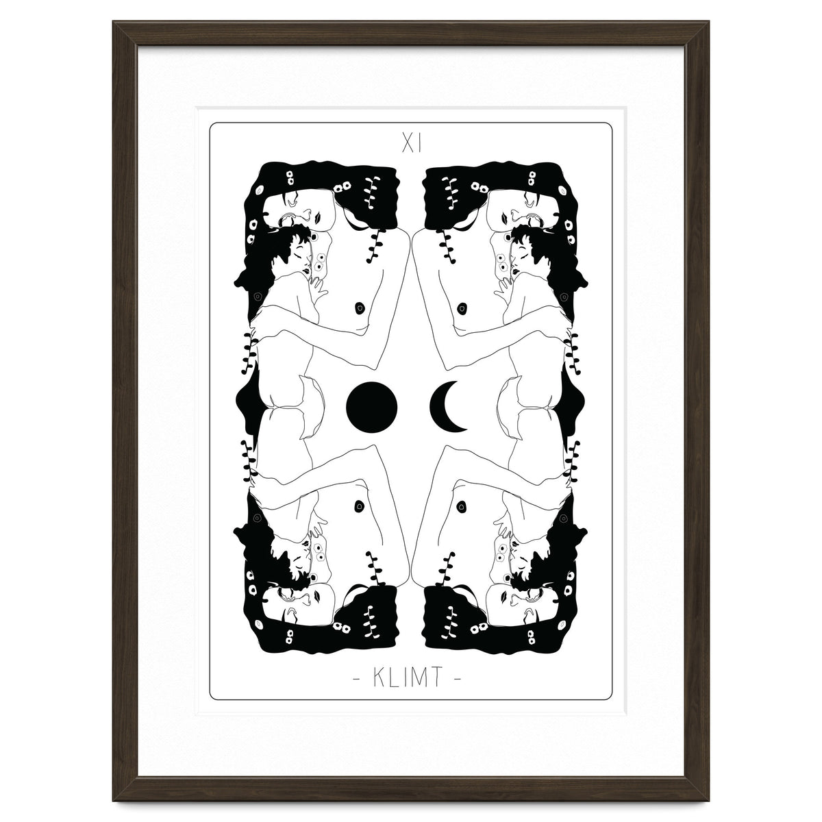 Klimt Tarot Card