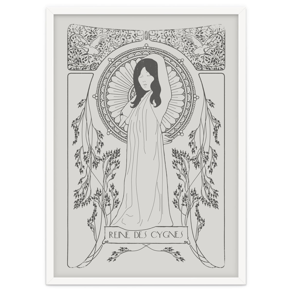 Reine Des Cygnes Grey