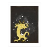 Vintage Cosmos: Golden Dragon (Print Only) thumbnail