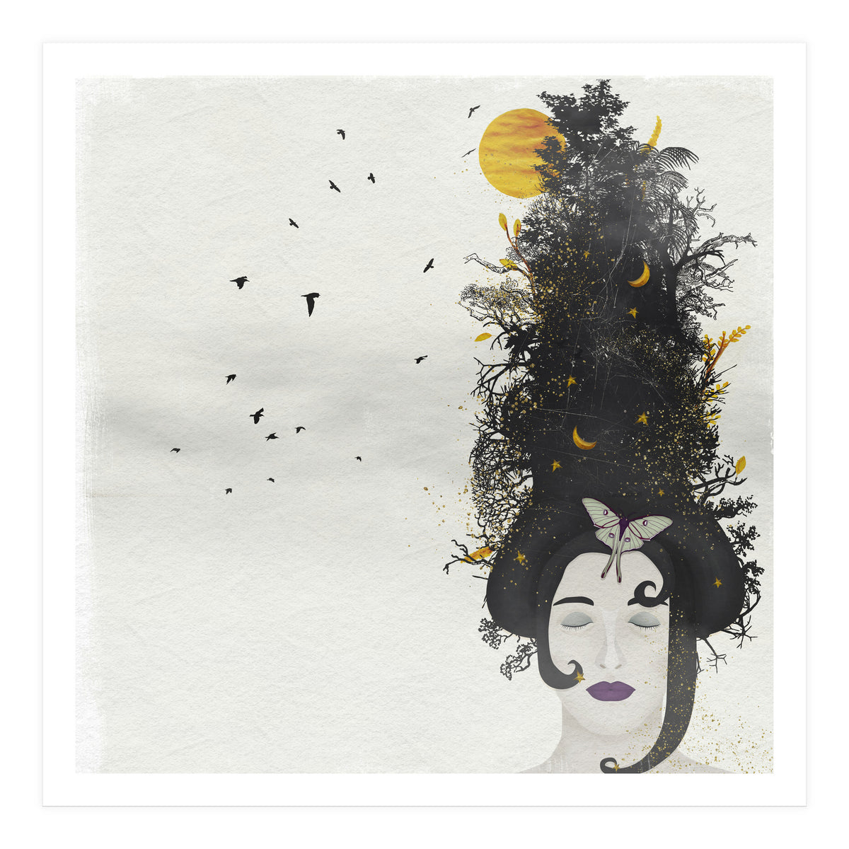 Rococo: The Black Queen (Print Only)