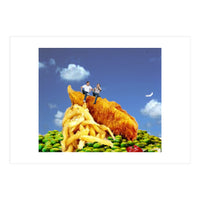 Any one for "fish n chips". (Print Only)